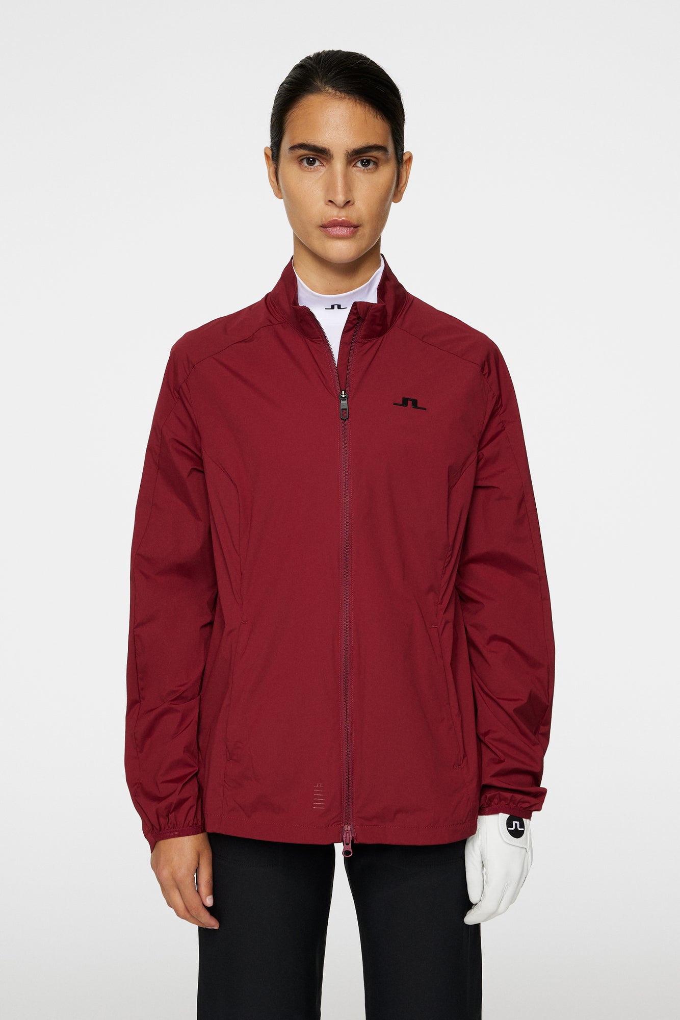 Women | Thorine Wind Jacket Solid | Cabernet