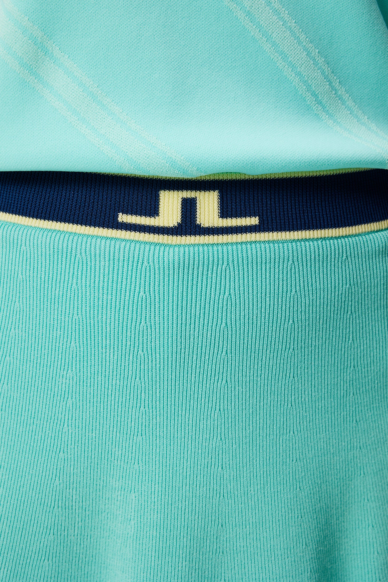 Women | Emma Knitted Skirt | Aruba Blue