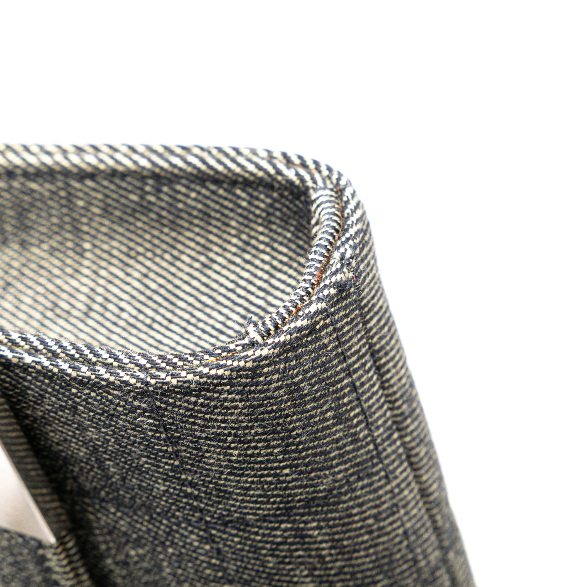 Chanel | Pre-Owned CC Choco Bar Denim Chain Flap | Gray