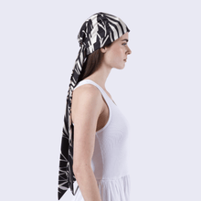 Gigi Headscarf | Black/Beige