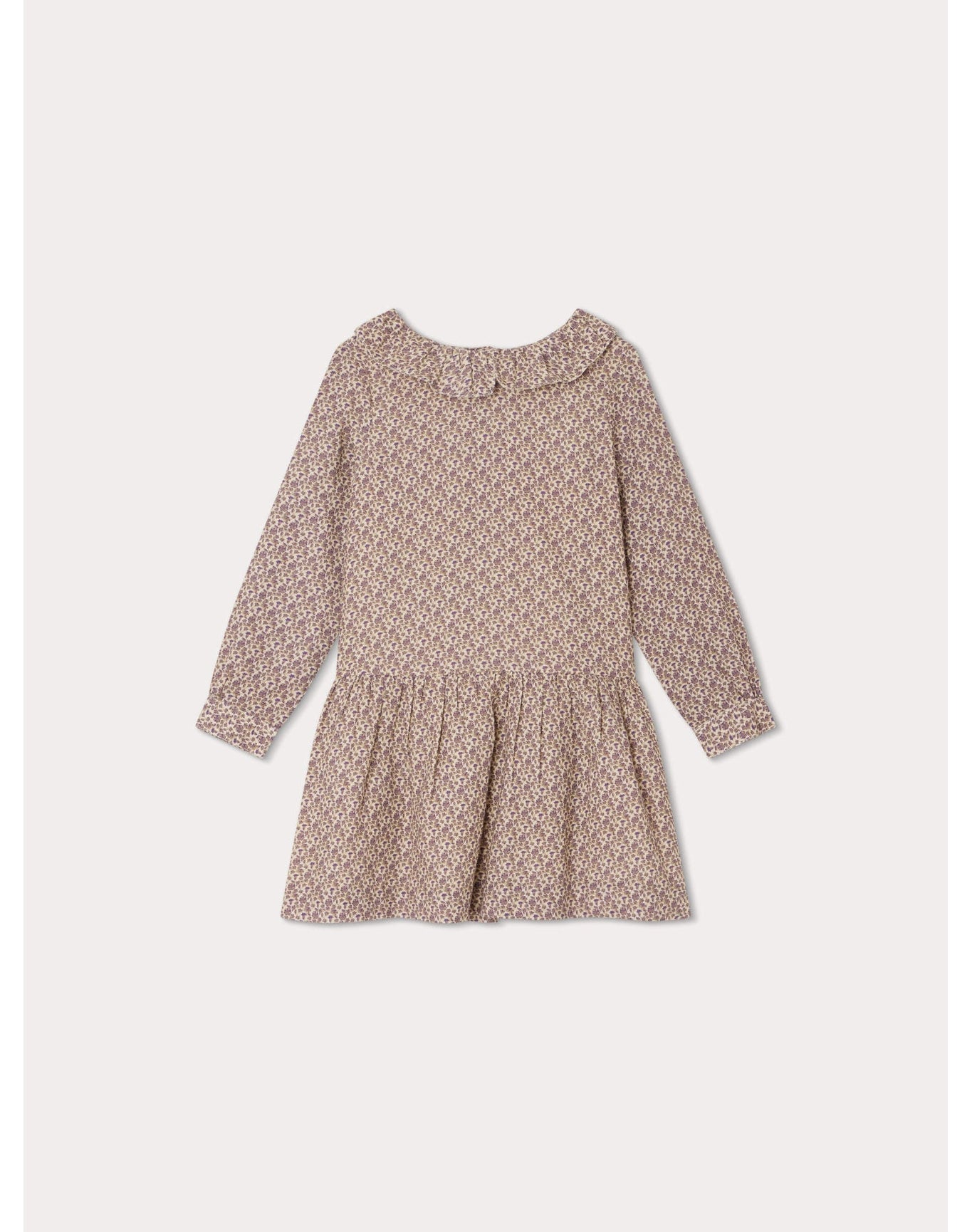 Girls | Mariela Dress Flowers | 8Y-12Y | Taupe