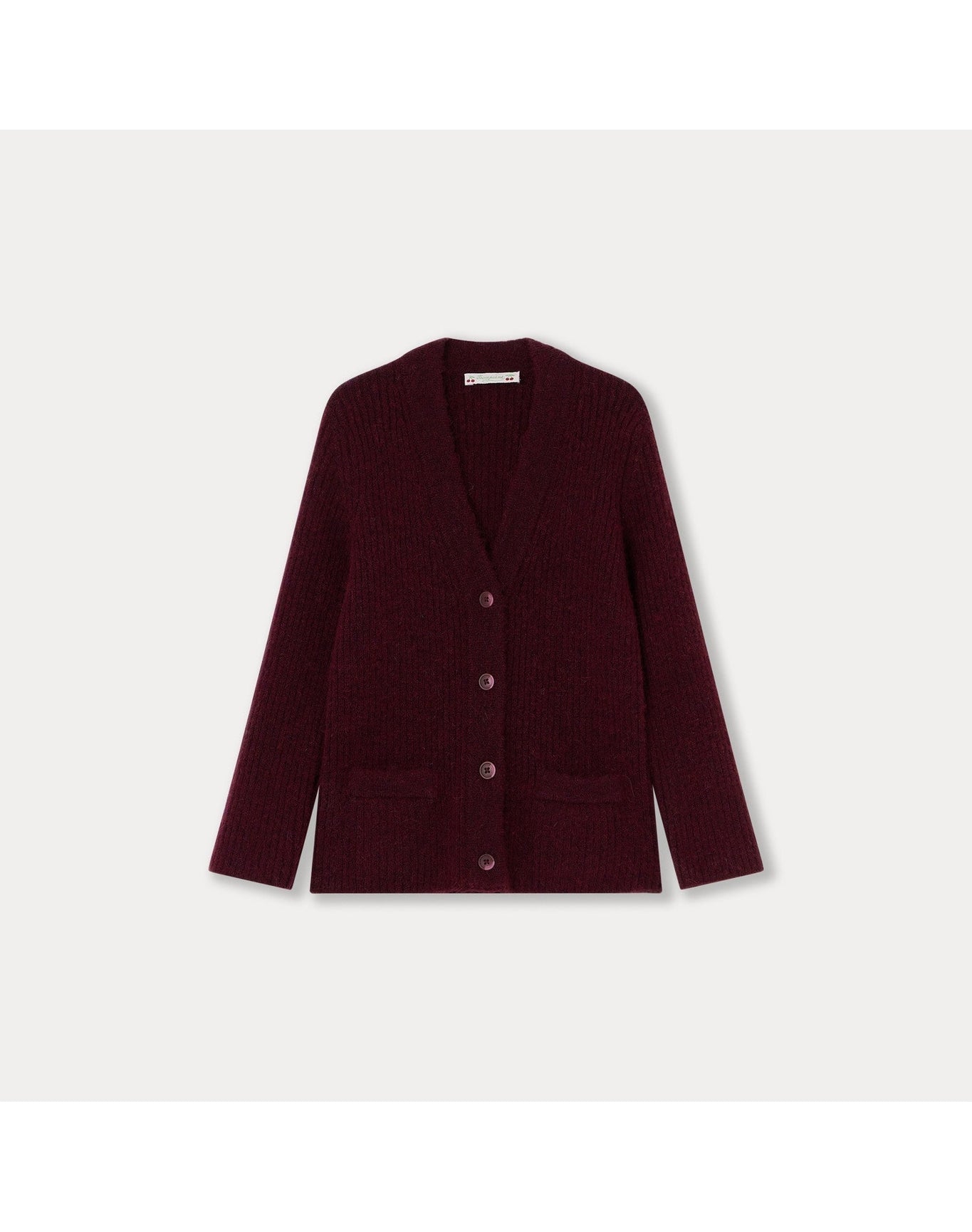 Girls | Tiana Cardigan | 4Y-8Y | Burgundy