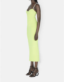 Globe Chain Wave Dress | Lime