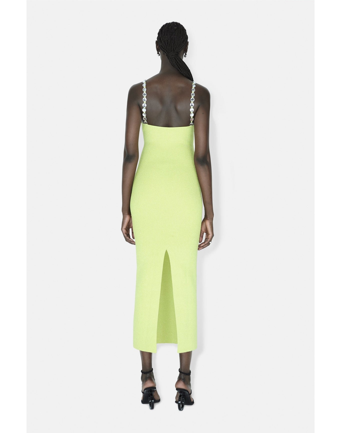 Globe Chain Wave Dress | Lime