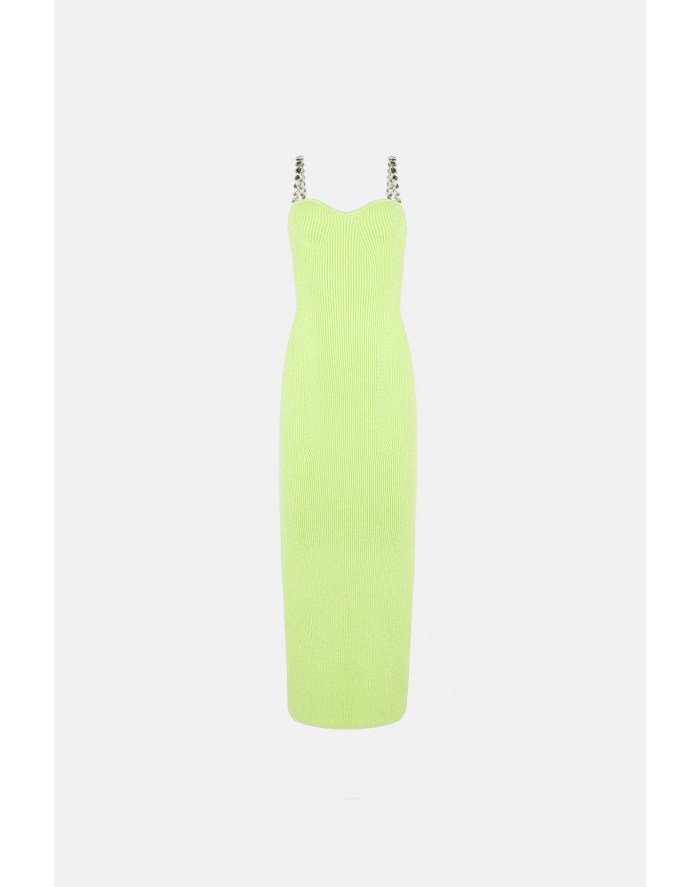 Globe Chain Wave Dress | Lime