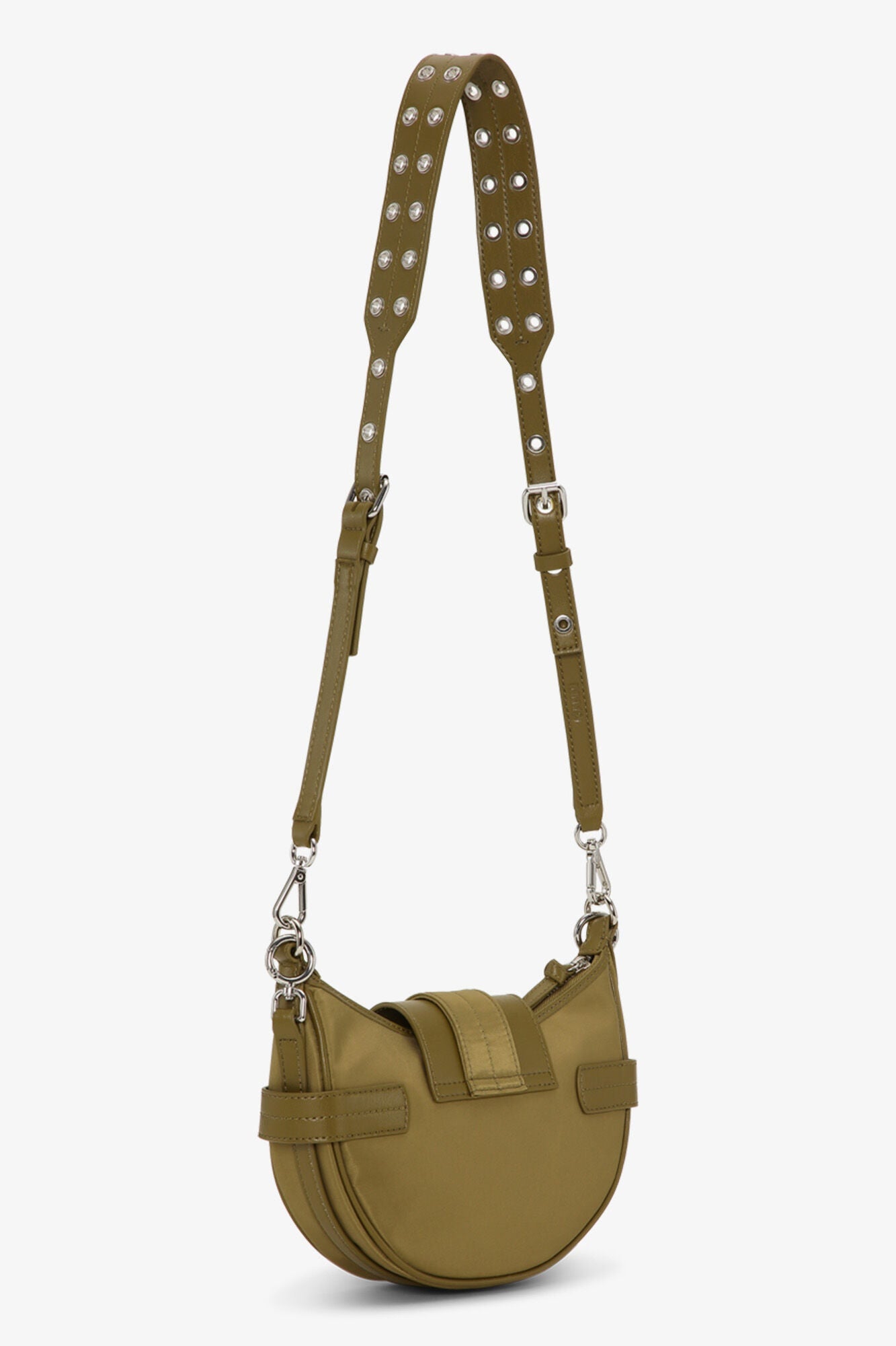 Green Small Bucky Crossbody Bag | Military Olive