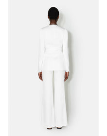 Greenwich Bridal Wrap Jacket | White