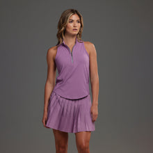 Women | Sleeveless Vesta Mock Neck Top | Valerian