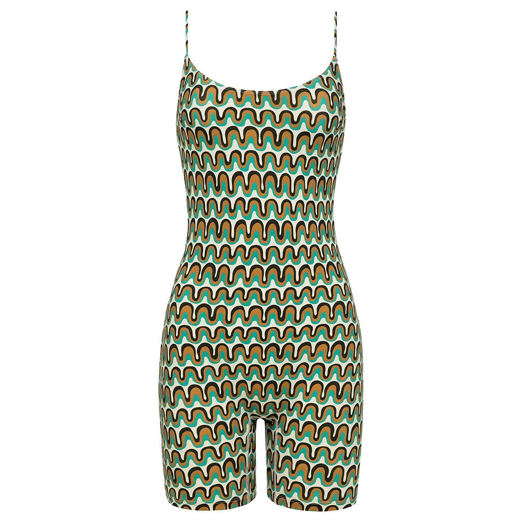 Alina Midi Onesie | Groovy