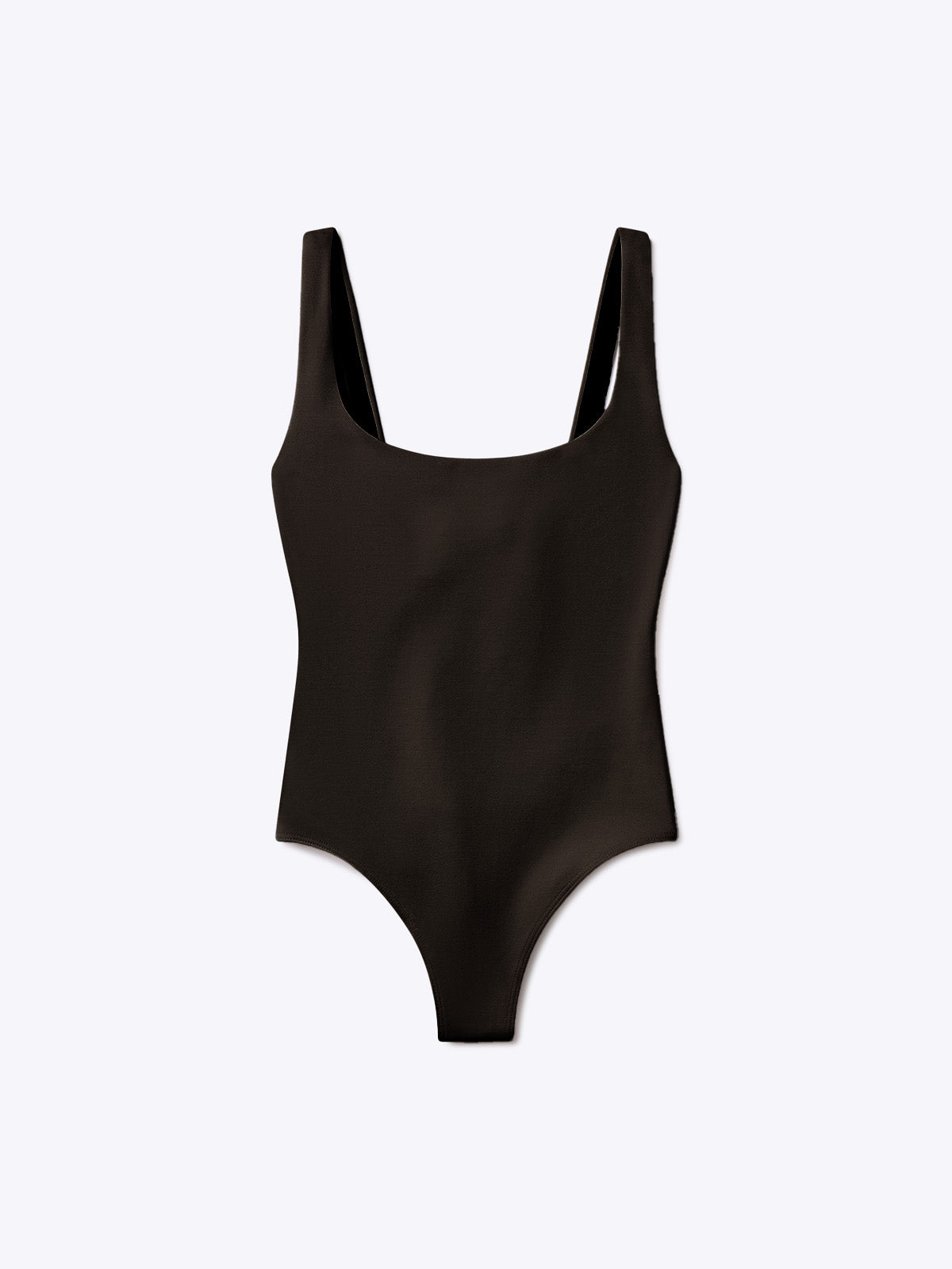 Womens | Essential Form-Fitting Bodysuit | Black