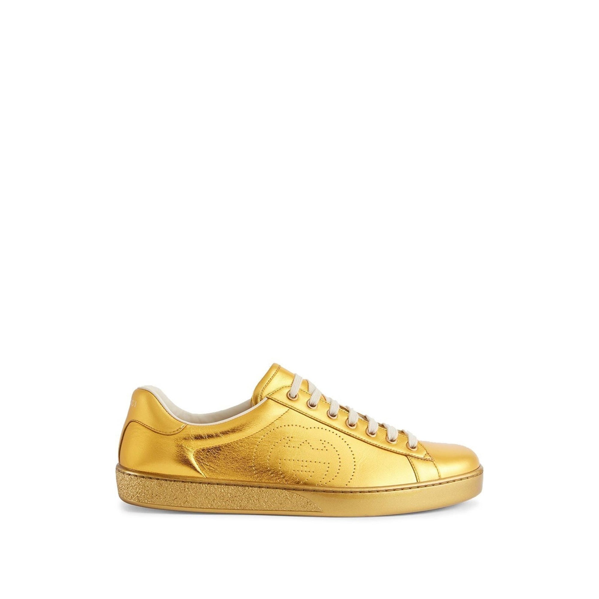 Gucci | Gold Metallic Ace Sneaker