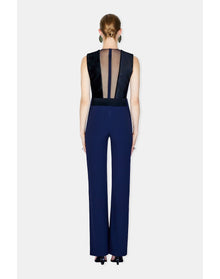 Gwyneth Jumpsuit | Black & Midnight