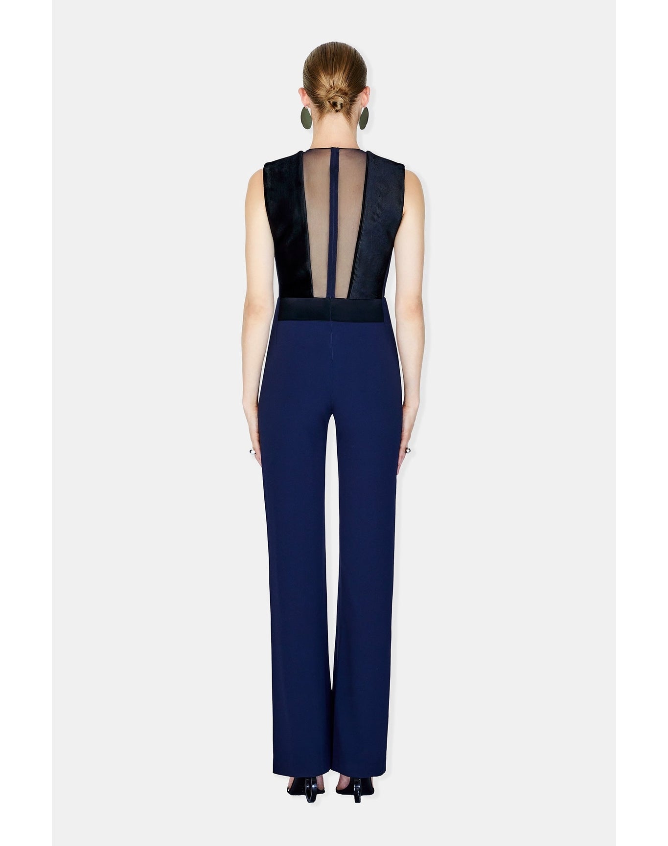 Gwyneth Jumpsuit | Black & Midnight