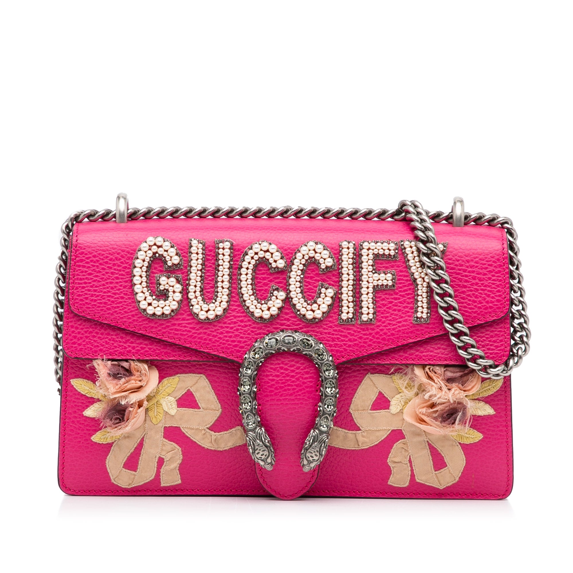 Gucci Pre-Owned Small Guccify Dionysus Shoulder Bag | Women | Pink