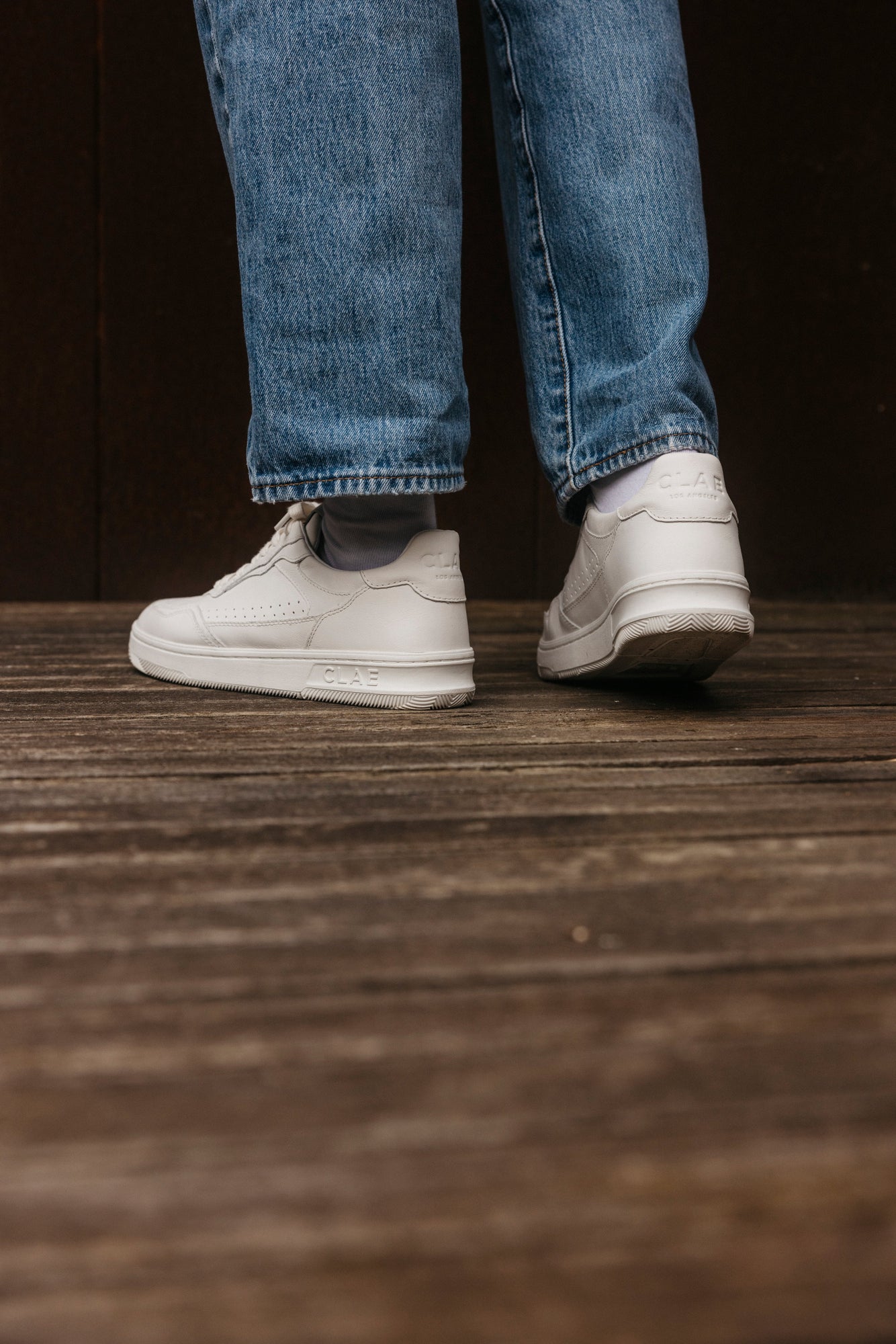 Womens | Haywood | Triple White Leather