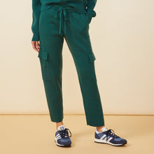 Soft Knit Cargo Jogger | Women | Evergreen