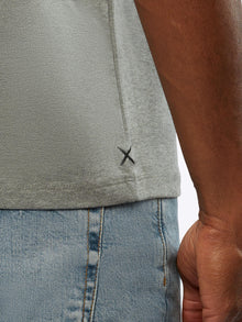 Mens | Rival Cotton PYCA Tee Classic-fit | Heather Grey