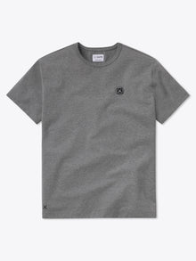Mens | Branded Relaxed-Fit Cotton PYCA Frame Tee | Heather Grey