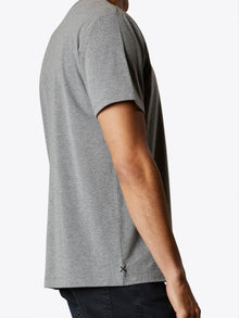 Mens | Branded Relaxed-Fit Cotton PYCA Frame Tee | Heather Grey