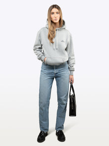 Womens | Sport Classic-Fit Club Hoodie | Heather Grey