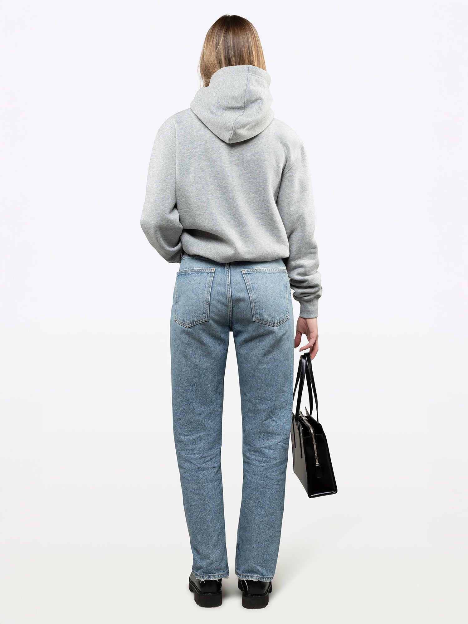Womens | Sport Classic-Fit Club Hoodie | Heather Grey