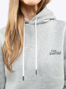 Womens | Sport Classic-Fit Club Hoodie | Heather Grey