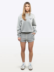 Womens | Sport Classic-Fit Club Pullover | Heather Grey