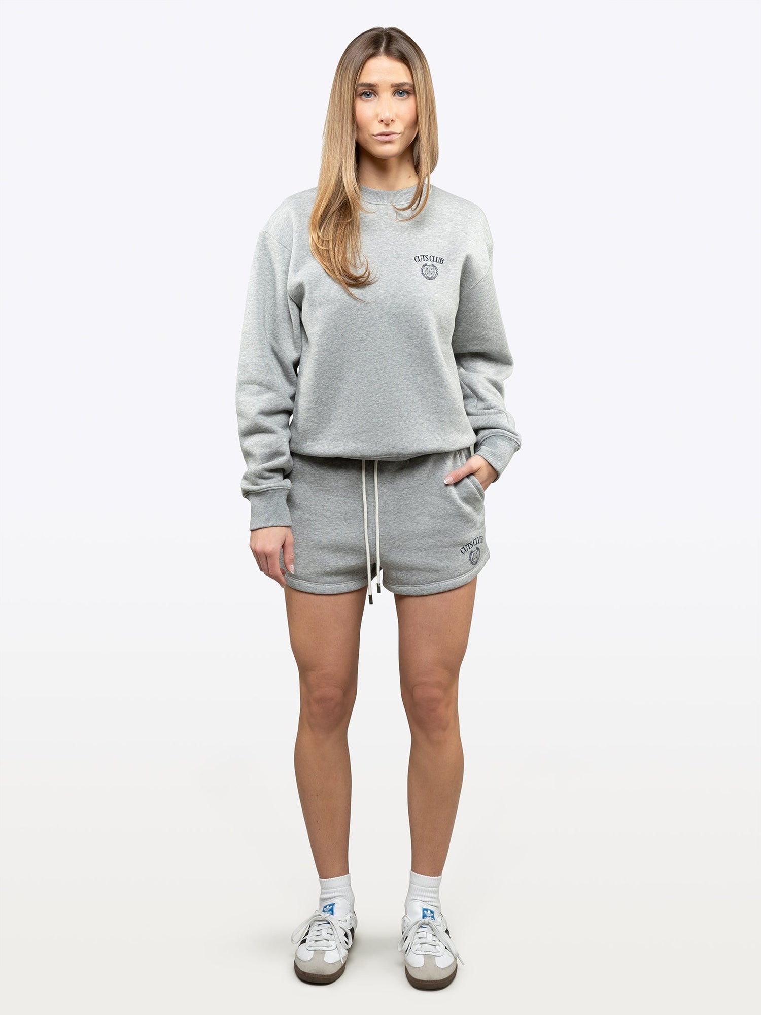 Womens | Sport Classic-Fit Club Pullover | Heather Grey