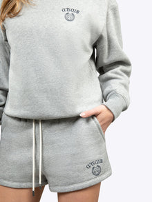 Womens | Sport Classic-Fit Club Pullover | Heather Grey