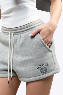 Womens | Sport Classic-Fit Club Sweatshort | Heather Grey