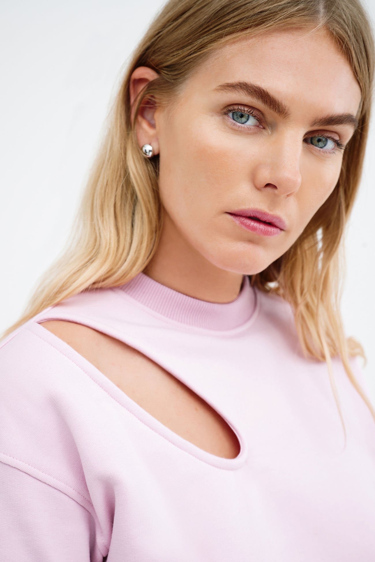 Bartlett Cutout Sweatshirt | Pink
