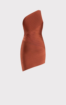 Asymmetrical Mini Dress | Redwood