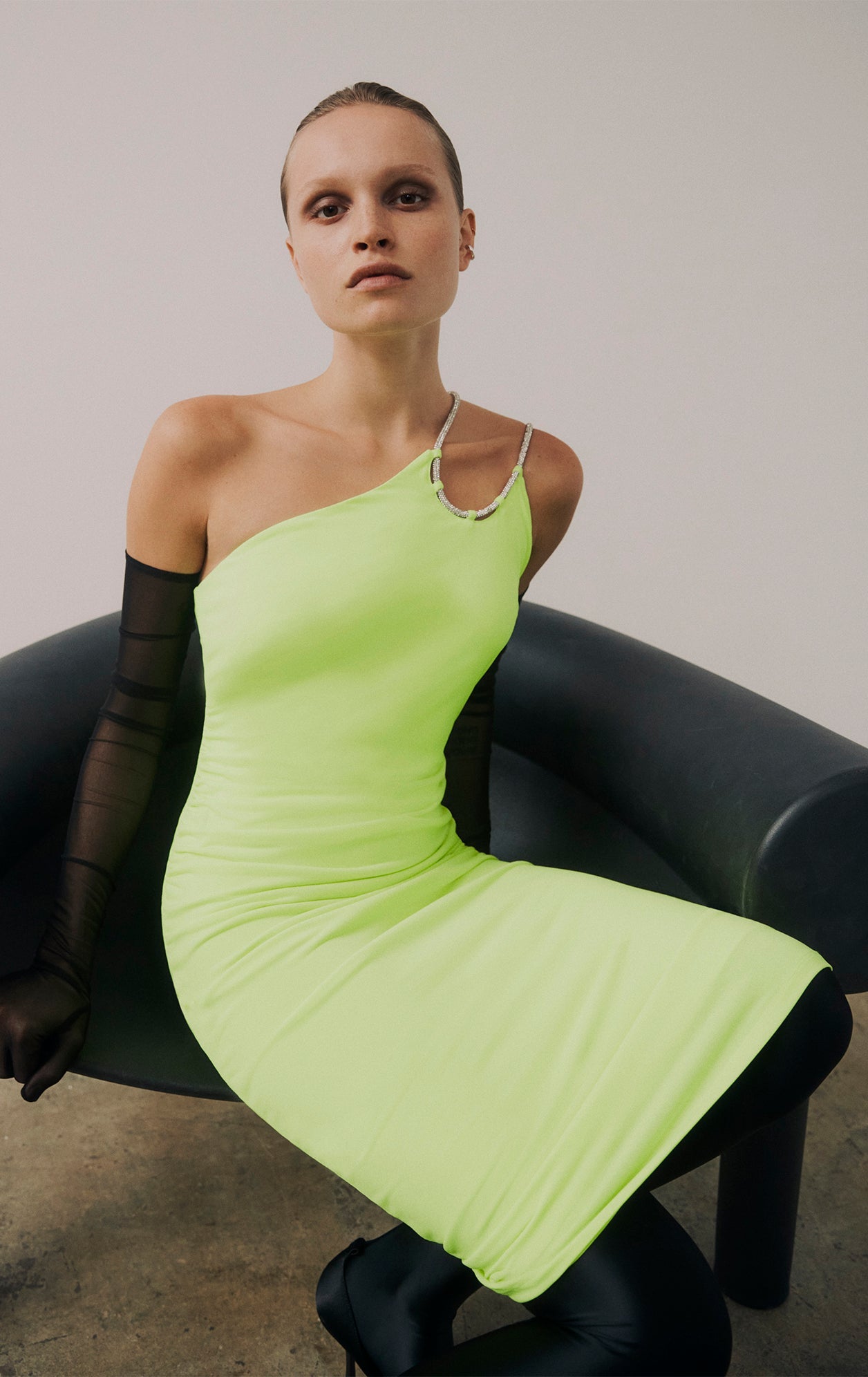 The Skylar Dress | Neon Green