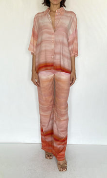 Hemant And Nandita | Asma Viscose Heavy Crepe Pants With Slit | Multi