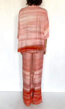 Hemant And Nandita | Asma Viscose Heavy Crepe Oversized Shirt | Multi