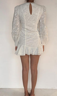 Hemant And Nandita | Brio Cotton Short Dress | White