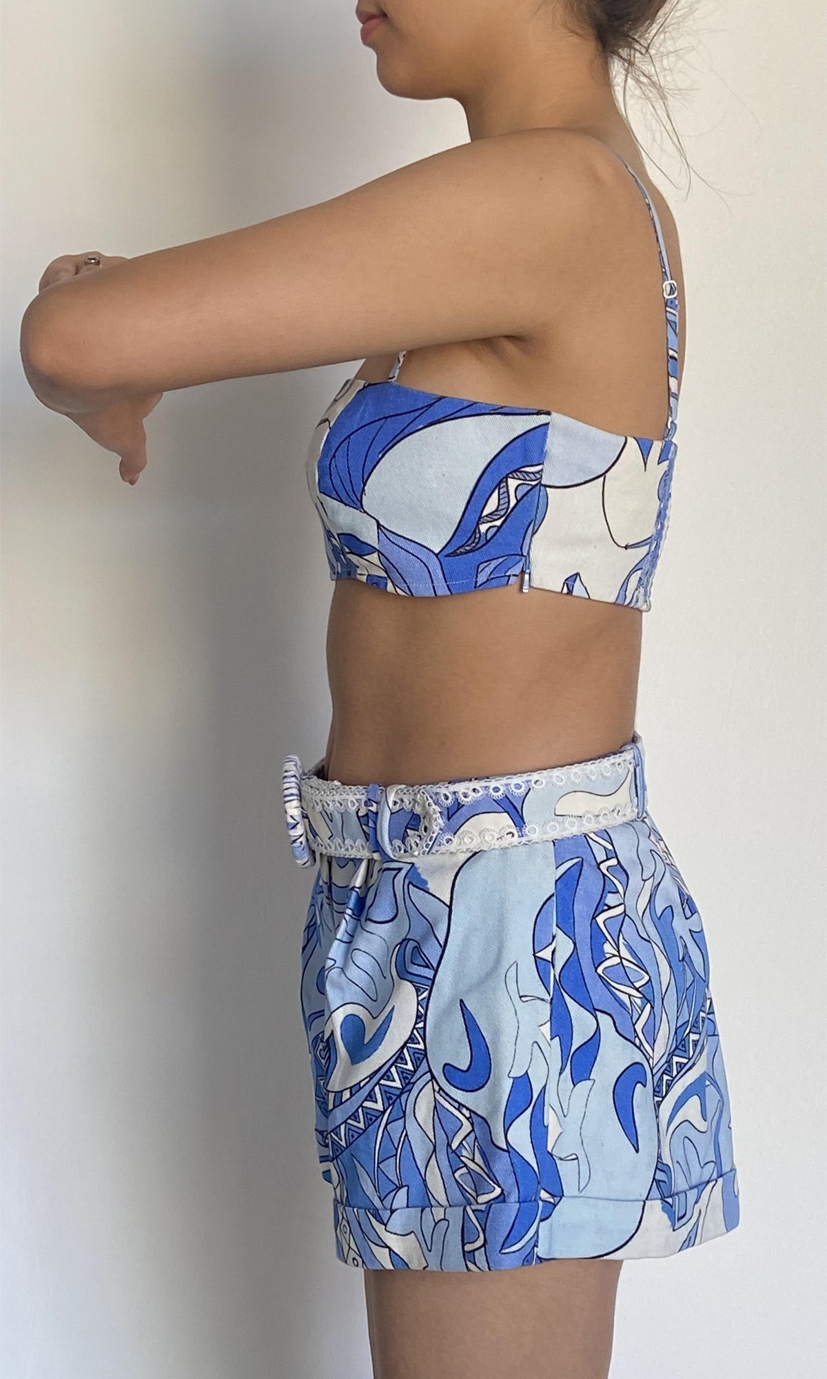 Hemant And Nandita | Jash Cotton Bandeau | Blue