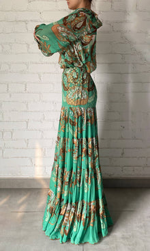 Hemant And Nandita | Jash Viscose Top | Green