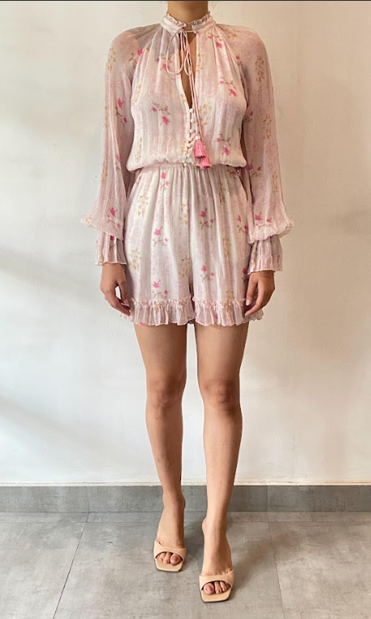 Hemant And Nandita | Kefi Viscose Short Dress | Multi
