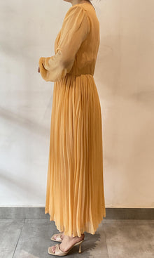 Womens | SL Viscose Long Dress | Peach