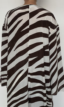 Hemant And Nandita | Zuba Viscose Satin Cape | Black White
