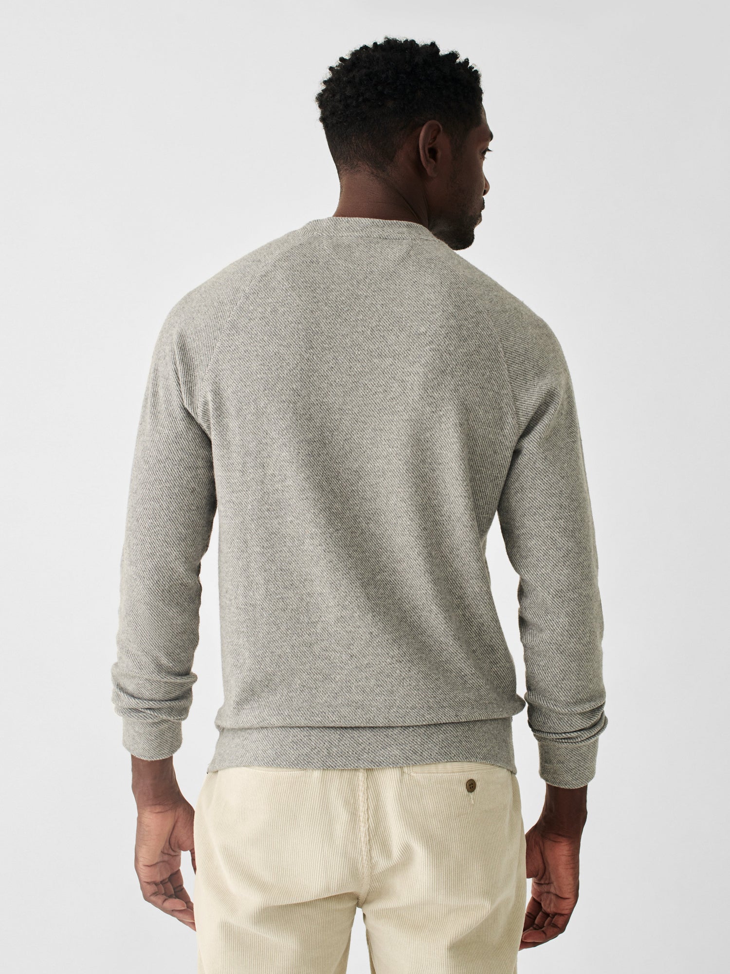 Mens - Legend Sweater Crew | Light Heather Grey