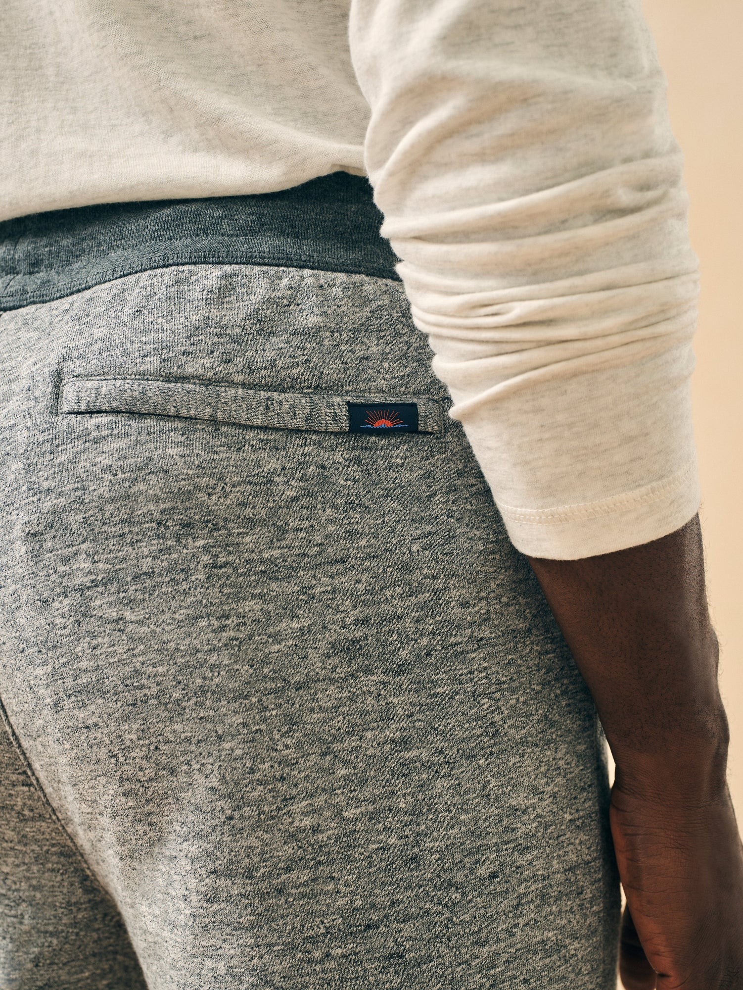 Mens - Double Knit Sweatpant | Light Carbon Heather