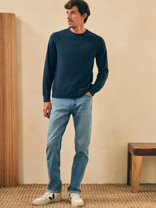 Mens - Legend Sweater Crew | Brighton Navy Twill