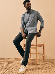 Mens - The Movement Shirt | Navy White Check