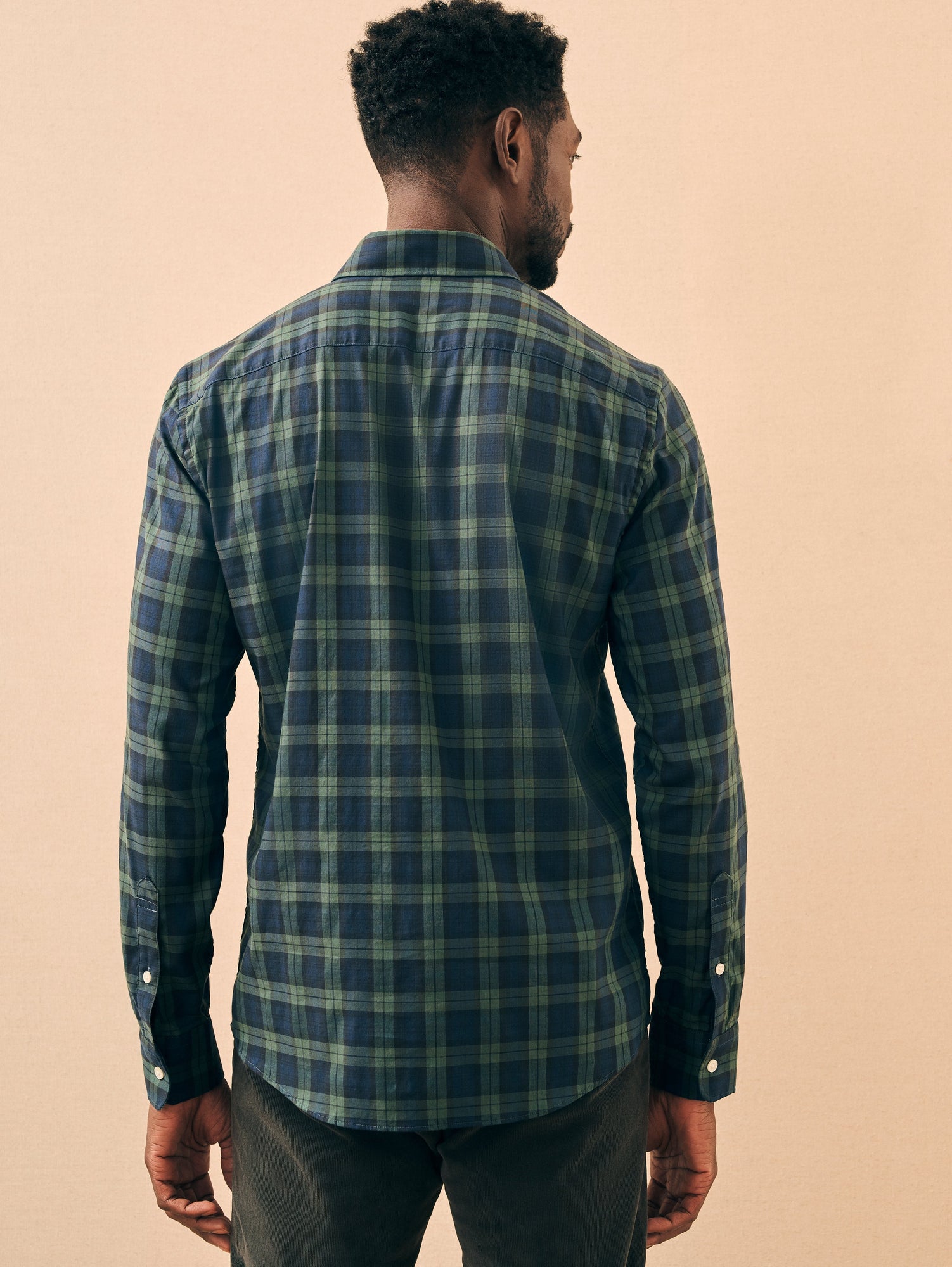 Mens - The Movement Shirt | Blackwatch Plaid