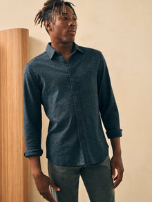 Mens - Super Brushed Flannel | Washed Black