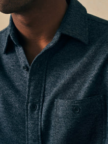 Mens - Super Brushed Flannel | Washed Black