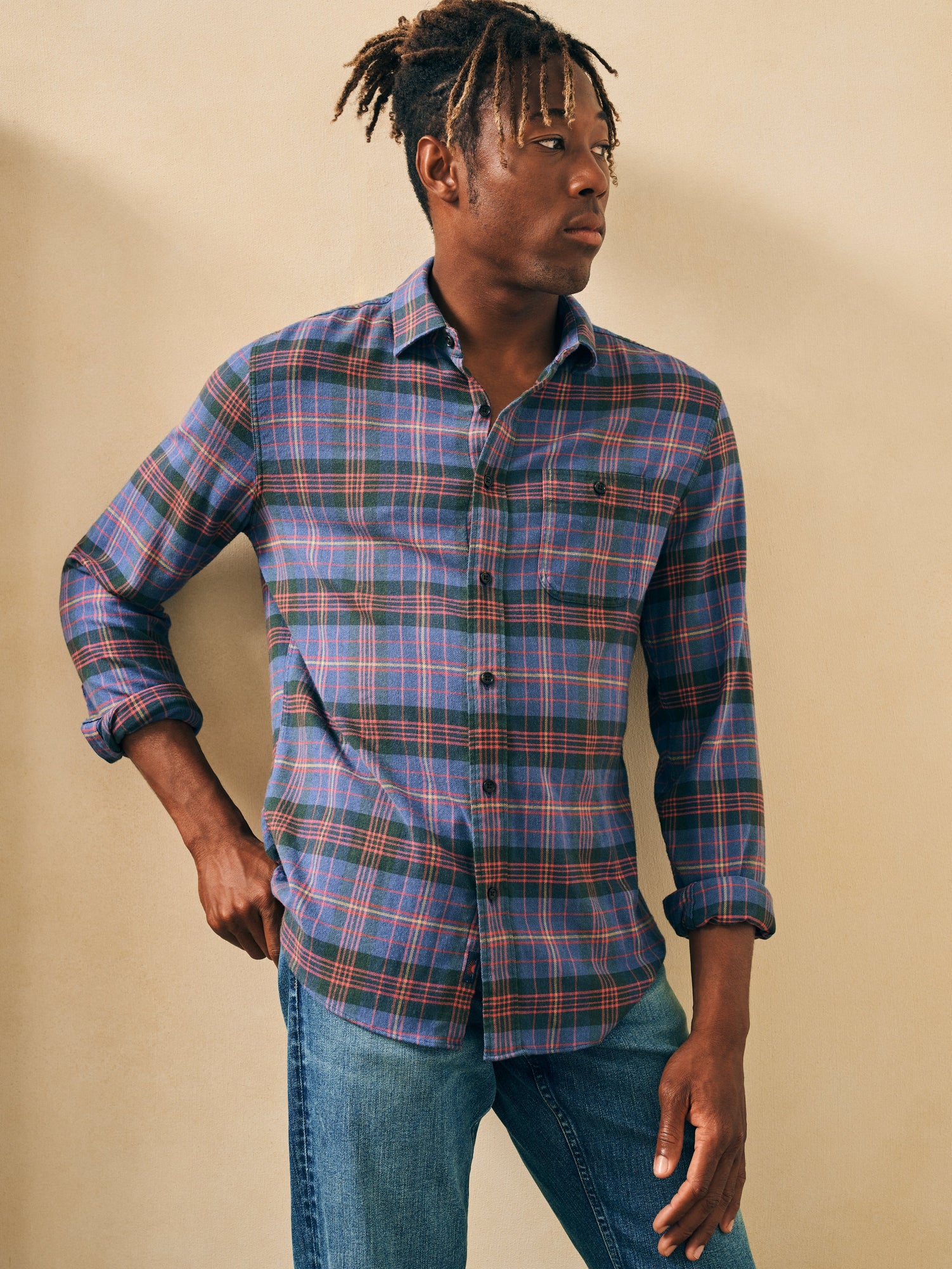 Mens - Super Brushed Flannel | Trestle Tree Plaid