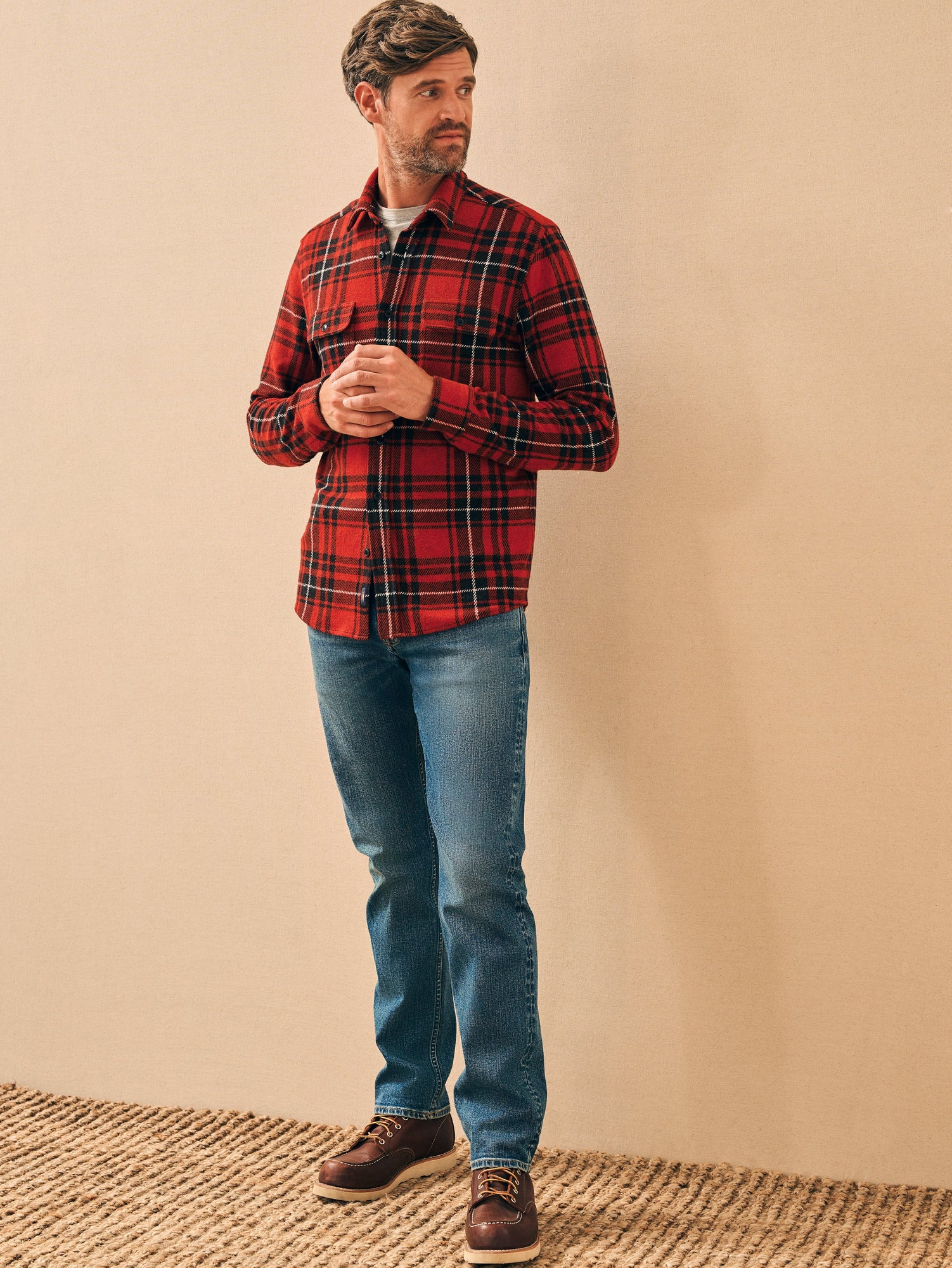 Mens - Legend  Sweater Shirt | Homeward Bound Plaid